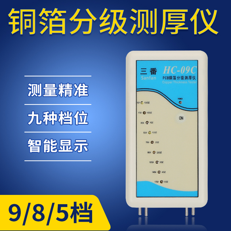 Sanfan copper foil thickness gauge copper thickness pcb grading