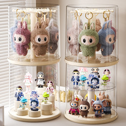 Labubu Display Box, Labubu Blind Box Storage Display Stand, Pendant, Vinyl Doll, Figurine Cabinet, Bubble Mart