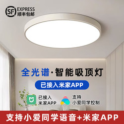 Connected to the Mi Home App, Smart Led Ceiling Light, Simple and Modern, Xiao Ai Compatible, Bedroom Lighting, Remote Control Light