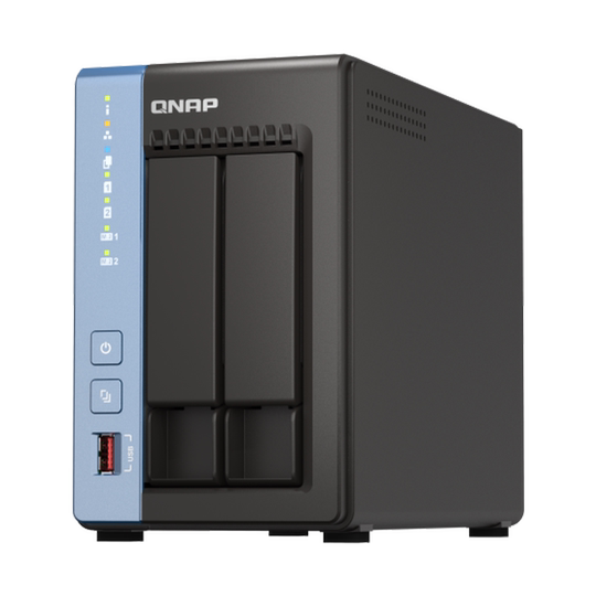 Qnap TS-264C-8G NAS - 2 Bay Personal Cloud Storage Server