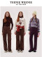 TeenieWeenie Bear Autumn and Winter Retro Simple Corduroy Long Pants Fashionable Textured Casual Pants Women's Clothing
