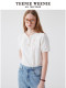 TeenieWeenie Bear Women's Shirt 2025 Summer New Style Gentle White French Girls Fashion Shirt