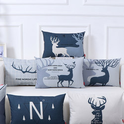 Lumbar Pillow Cushion Car Lumbar Support Cushion Sofa Long Pillow Bed Headboard Large Backrest Nordic Style Pillow