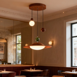 Medieval Style Restaurant Chandelier, Multi-Head Chandelier, Creative and Personalized Art, French Pastoral Style, Atmospheric Dining Table Lighting