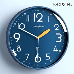 2025 New Silent Wall Clock for Living Room, Home, Bedroom, No-Drill Wall Hanging, Modern Simple Quartz Wall Clock