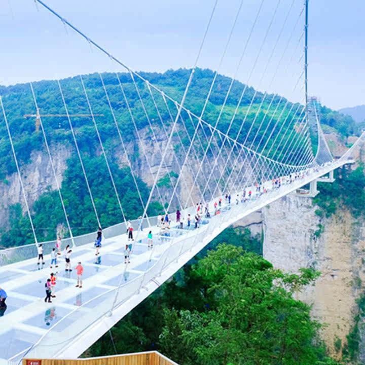 纯玩小团桂林出发广西湖南旅游7天6晚漓江遇龙河竹筏张家界天门山