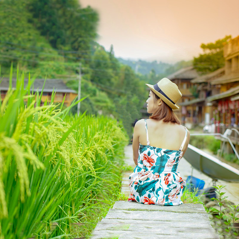 8人小团桂林旅游3天2晚纯玩跟团阳朔龙脊漓江四星游船遇龙河竹筏