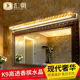 Luxury crystal mirror headlight, high-end bathroom mirror light, European style bathroom vanity table light, bathroom LED wall light