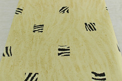 Tapeta Z čistého Papíru Wq Dovezená Ze Spojených Států, Moderní A Jednoduchá Béžová Spodní černá Zebra Vzor Nordic Bedroom Full Wallpaper