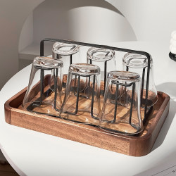 Nordic Style Simple Hand-Held Coffee Cup Set for Home Use in the Living Room, Beer Cup, Juice Cup, Liquor Cup Holder Set