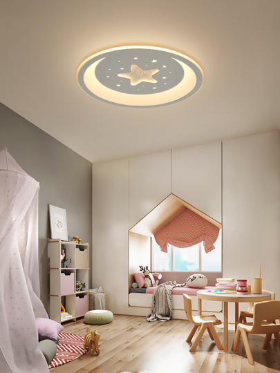 Zangyue スタームーン LED シーリングライト - 超薄型アクリル製 子供