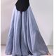 New style of literary retro cotton and linen skirt for women, versatile high waist slim big sporty A-line skirt, large size Zen midi skirt