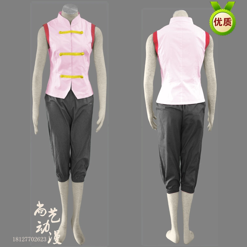 Naruto-Tiantian cos quần áo phiên bản trẻ em quần áo cosplay nữ quần áo