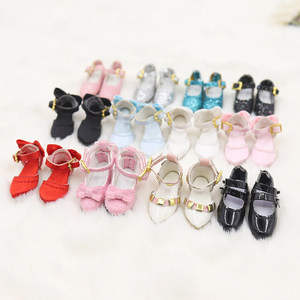 
DBS Blythe little doll lady noble bow sun buckle can untie high heels 19 joint body OB24