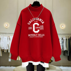 Fake two-piece sweatshirt SMZY/Shangmeiism
