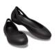 Crocs Crocs women's shoes flat shoes round toe breathable lightweight flat shoes work shoes hollow sandals office