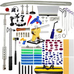 Sheet Metal Car Dent Repair Tool Set, Pry Bar, Slide Bar, Repair Shop Large Hammer, Special Tool Set for Traceless Repair
