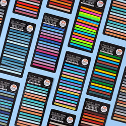 Ultra-Thin Translucent Index Tabs, Fluorescent Sticky Notes, Sticky Notes That Can Be Used Multiple Times, Reading Notes, Colorful Classification Markers, Key Points