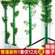 Lowerwater pipe decorative covering the heating pipe decorative flower rattan simulation bamboo fake fake bark
