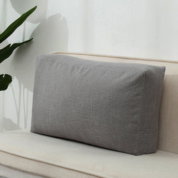 Three-Dimensional Cushion Sofa Pillow Cover Rectangular Throw Pillow Headboard Cushion Wall-Mounted Removable and Washable Large Soft Cushion