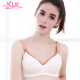 Light -hut sports underwear fixed color cotton increased size large cup all cotton ingredients without steel rim girl bra