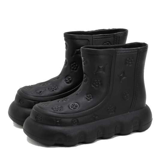Xzl Women's Waterproof Rain Boots - Stylish Short Tube Eva Boots