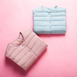 Off-Season Clearance Collarless down Vest for Women, Plus Size, Lightweight, 2023 New Style down Jacket, Vest, Outerwear