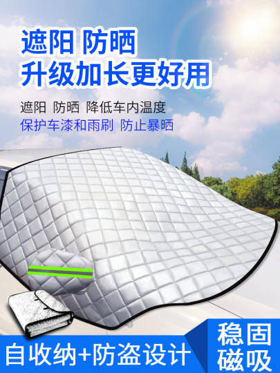 Parasol Exterior Para Parabrisas Fiat Panda 2012-2022 | Cubierta 4 Capas Anti-hielo, Nieve, Sol | Talla 145x100 Cm