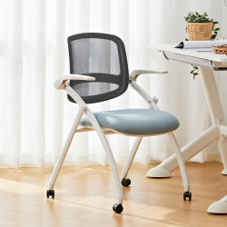 Bajiuji P 60% off Stackable Office Chair for Home Use, Student Study Chair with Backrest, Computer Chair for Study Room, Ergonomic Small Chair