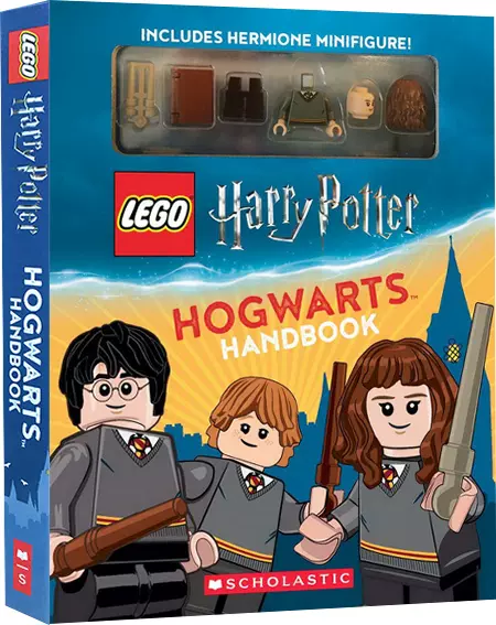 现货 英文原版 乐高哈利波特lego Harry Potter Hogwarts Handbook With Hermione Minifigure 小 人偶霍格沃兹手册迷你小说