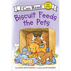 Spot [outer picture English picture book] Biscuit dog series I can read series biscuit feeds the pets biscuits feed pets
