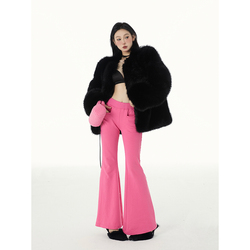 Pempl Artificial Arctic Fox Eco-friendly Plush Imitation Fur Women's Winter New Slim And Versatile Short Coat