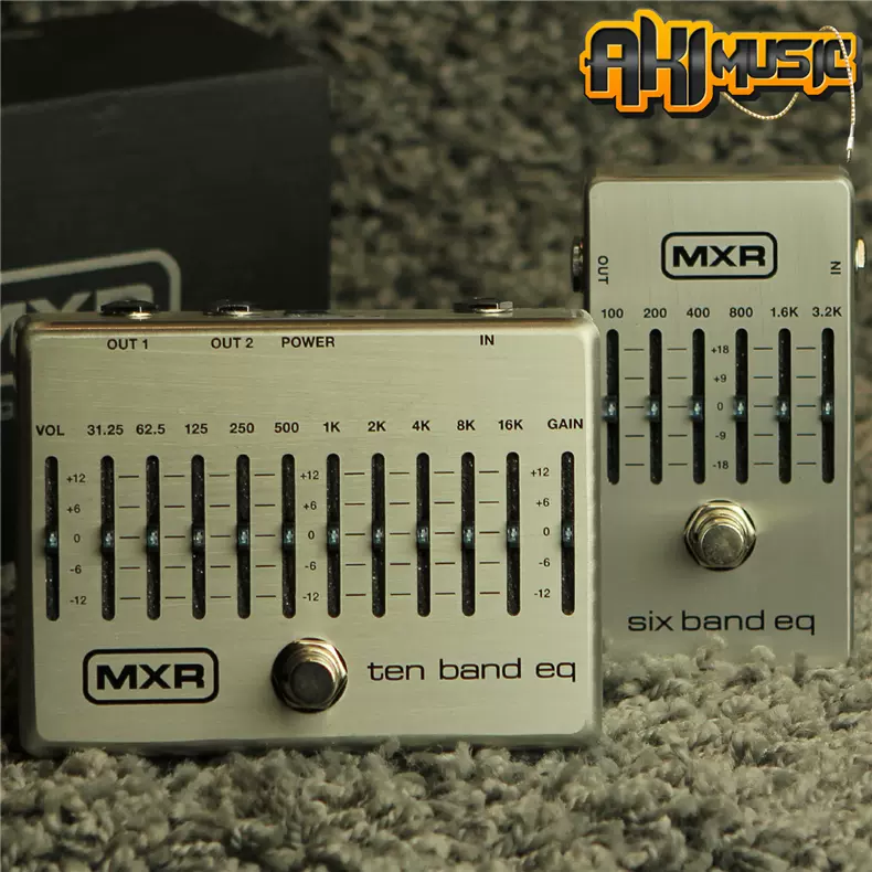 美产MXR M108S M109S Ten Band EQ 6段10段EQ均衡电吉他效果器-Taobao