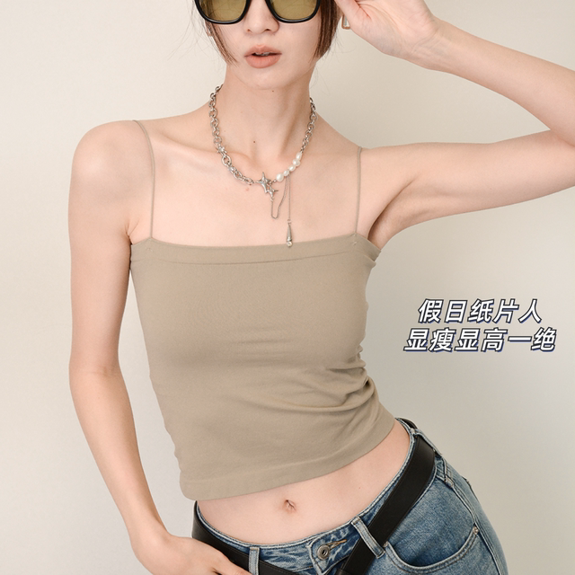 Two slaps on the face for holiday paper man/bottoming suspender vest for women with beautiful back bra in the inner side of the summer chest pad