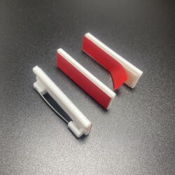 Elementary School Badge Pin, Employee Badge with Adhesive Backing, Acrylic Self-Adhesive Plastic Pin, Name Tag Accessories