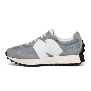 
New Balance NB 327 Yuanzu Gray Retro Anti-Fur Fabric Low-top Running Shoes MS327LAB