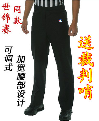 Pantalones de Árbitro de Baloncesto Unisex, Uniforme de Campeonato
