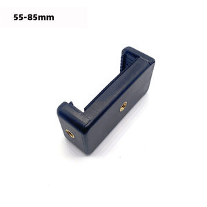 
E-shaped stretched mobile phone clip One-shaped clip anchor live mobile phone clip Double hole selfie stick mobile phone clip 55-85CM