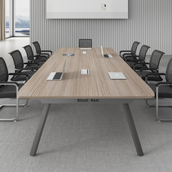 Conference Table, Long Table, Large and Small Office Furniture, Negotiation Table, Training Table, Office Desk and Chair Combination, Multi-Person Office Desk