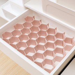 Honeycomb Drawer Dividers for Wardrobe, Socks, Underwear, Compartment Dividers, Honeycomb Grid Partition Box, Storage Organizer