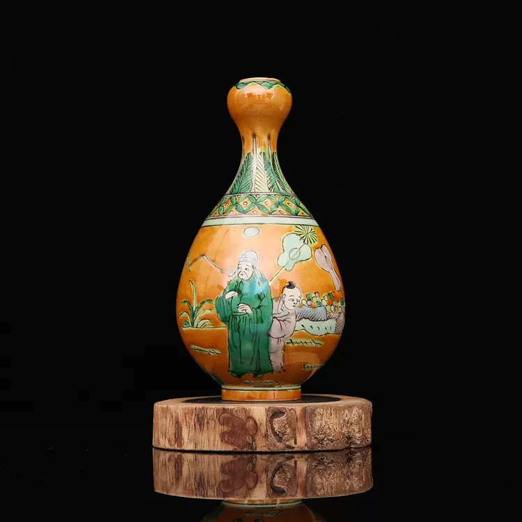 豊富な，最新作 中国古玩 清代乾隆年 描金 花鳥紋四方 形磁