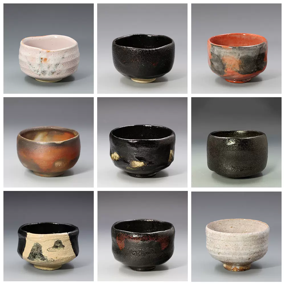 琉球知花窑中川伊作1988年敬献作南蛮押版龙纹茶碗大宗匠书付