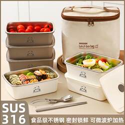 Insulated Lunch Box for Office Workers That Can Be Heated in a Microwave Oven. Multi-Layer Stainless Steel Lunch Box. Special Lunch Box for Students