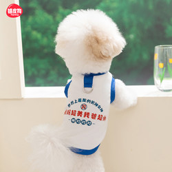 Puppy Clothes 2026 New Summer Style for Teddy, Bichon, Schnauzer, Small Dogs, Hippie Dogs, Thin Spring Pet Clothing