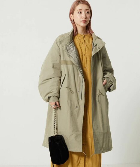 
23aw single product freaks store men and women two-piece set m65 wide version windbreaker quilted cotton jacket military style new