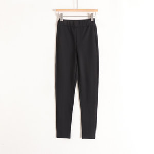 
[Word] High-elastic tight-fitting elastic high-waisted pencil pants, simple and versatile bottoming black pants and trousers for women 26 spring new clothes