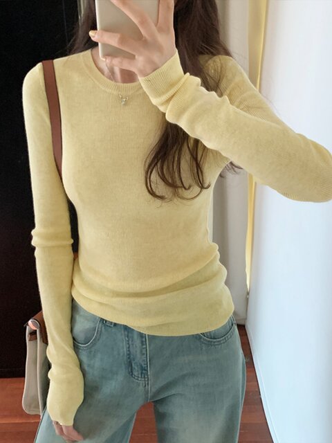 Idle Style Soft Glutinous Sweater For Women