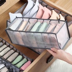 Clothing and Jeans Storage Organizer, Drawer Clothing Divider Box, Partition Bag, Home Wardrobe Organizer Storage Box