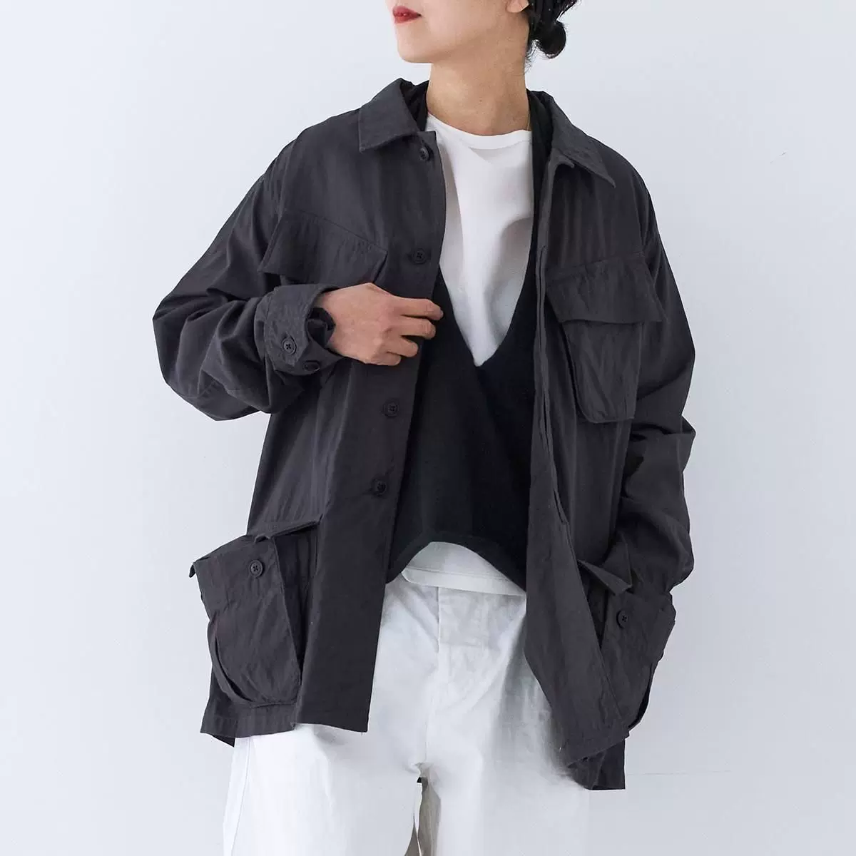 YAECA LIKE WEAR Jungle Fatigue Jacket 棉質工裝夾克外套25SS