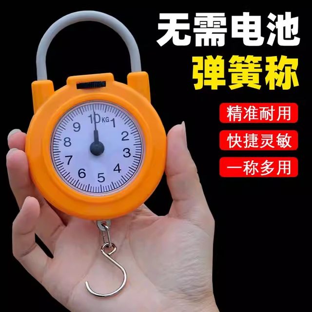 Spring scale High -precision hand mentioned that convenient households with a small hand with small hand -in -scale multi -function electronic name
